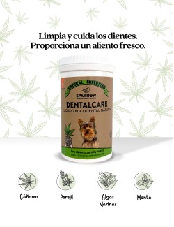 SPARROW MEZCLA DE HIERBA PARA PERROS CUIDADO DENTAL 100GR GUAU AND CAT - 1