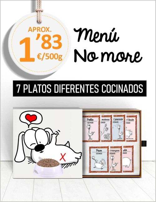 Menú Perros Esterilizados COCINADO de 5 a 10kg GUAU AND CAT - 1