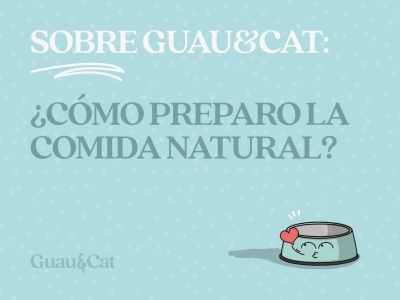 ¿Cómo preparar la comida BARF de Guau&Cat?